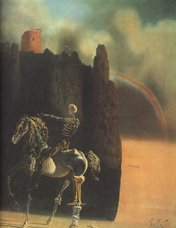 artist-dali:  The Horseman of Death, Salvador