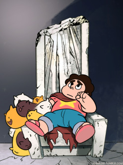 nubblog:  Caught up on Steven Universe today. I can only hope this joke is not too late. Lovin’ the show so far!