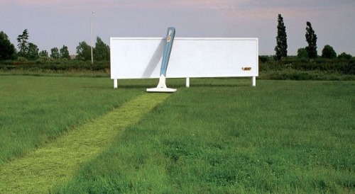 snarkeet:  onelastlord:  These Brilliant, Eye-Catching Outdoors Ads Will Have You Stop & Stare. To highlight how effective ambient advertising—which are ads placed in unusual, unexpected places—can be when done well, design-focused website Design