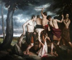 The death of Actaeon. 1998.  Paul Reid.