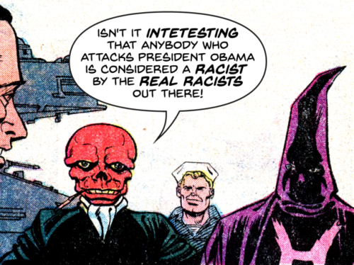 Trump’s words in a supervillain’s mouth.(Source)