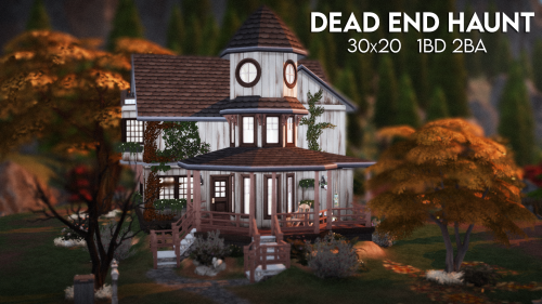 Dead End HauntWith new pack I did this thing. It’s pretty cool looking, kinda creepy and for some re