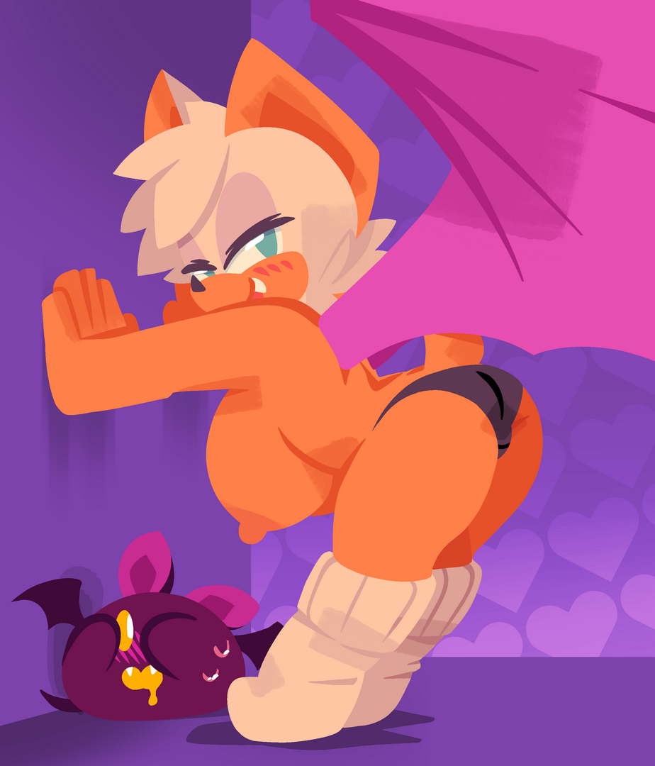 droolcutie:  a bat… with big titties?!   &lt;3///////&lt;3