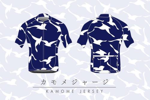 vcdp: Ride like flying seagulls. Hauto KAMOME (means seagulls in Japanese) JERSEY Pre-Order availabl