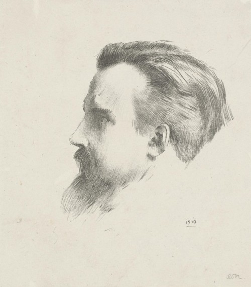 Maurice Denis por Odilon Redon, 1903.