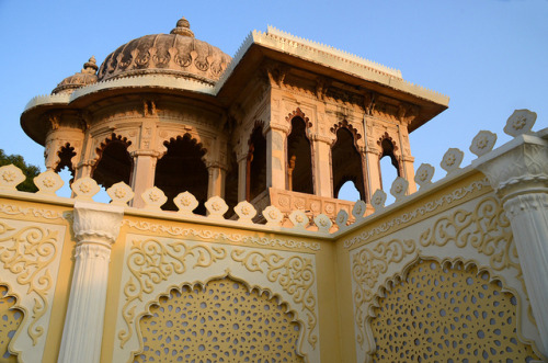 Detail of Jag Mandir, Udaipur, IndiaJag Mandir is a palace built on an island in lake Pichola.Image: