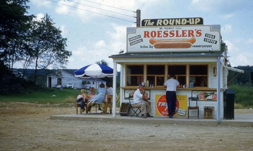 Lunch (The Round-Up, New Haven CT, 1955)