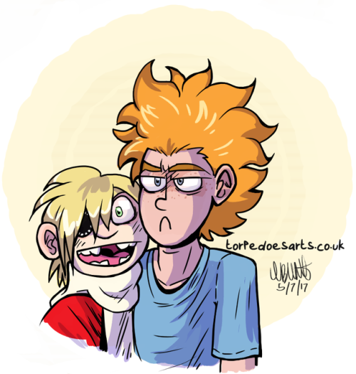 torpedoesarts: Did this on Fire Alpaca! It makes my lines look so different!