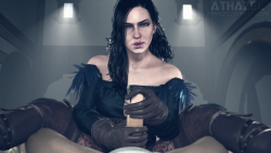 Yennefer Edging #26 1080P