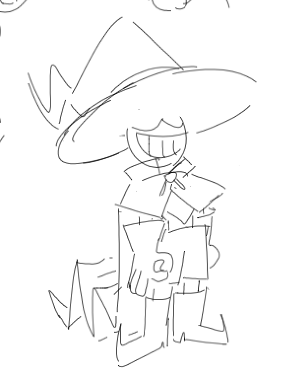 drawpile with @inkyquartz! i drew his ocs. i love the witch!