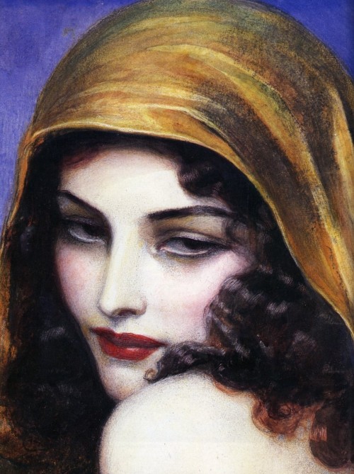 mote-historie: Władysław T. Benda (Polish, 1873-1948), The Shrine Magazine, cover, 1928.