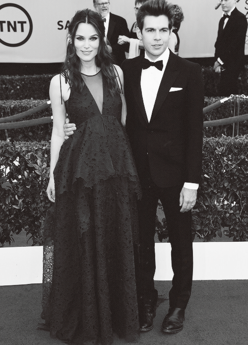 keiranatalie:  Keira Knightley and James Righton attend the 21st Annual Screen Actors