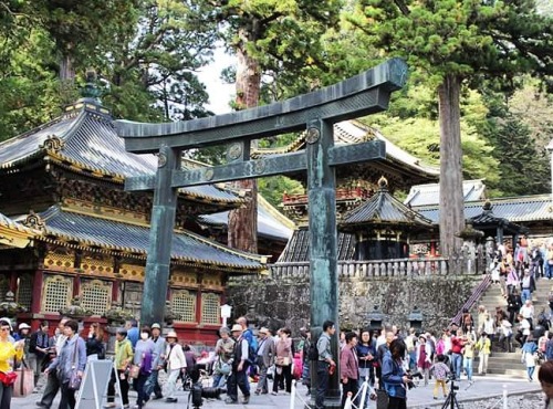 I visited Japan in October. This is an image created in Nikko at Toshogu shrine, the burial place of