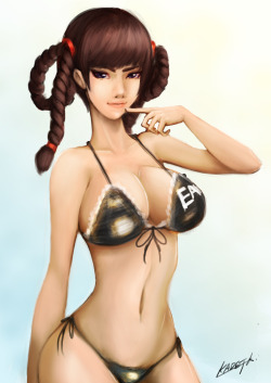 Dead or Alive - Lei Fang (Bikini) Artwork