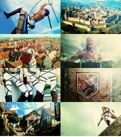 the-writers-ramblings:  Attack on Titan: animation → reality