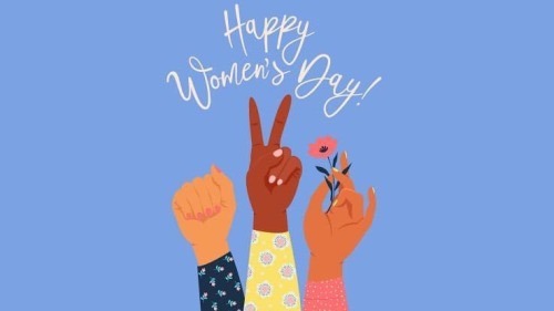 Alright everybody…today is a very special day. its international womens day. w/