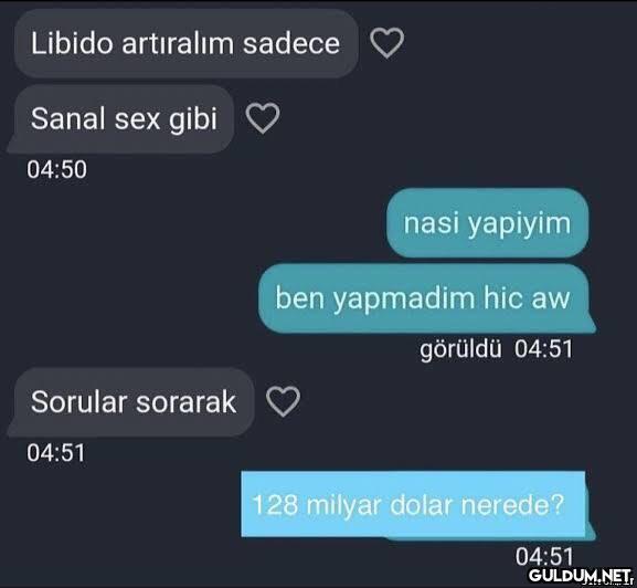 Libido artıralım sadece...