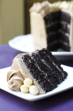 bakeddd:  little chocolate layer cake with