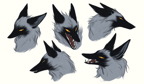 Angry fox lady