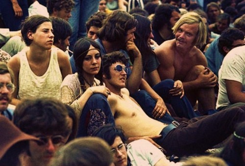 surealisticfantasy: flower—crown: Woodstock. 1969.