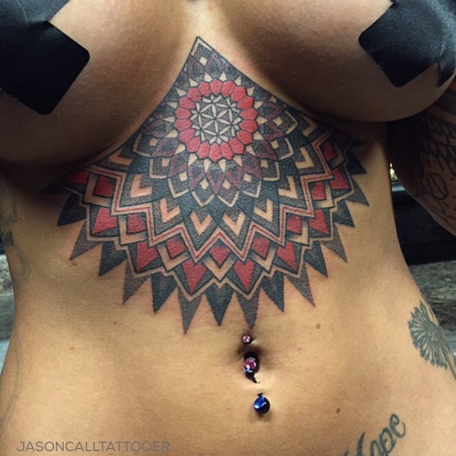 63 Attractive Underboob Tattoos With Meaning  Our Mindful Life