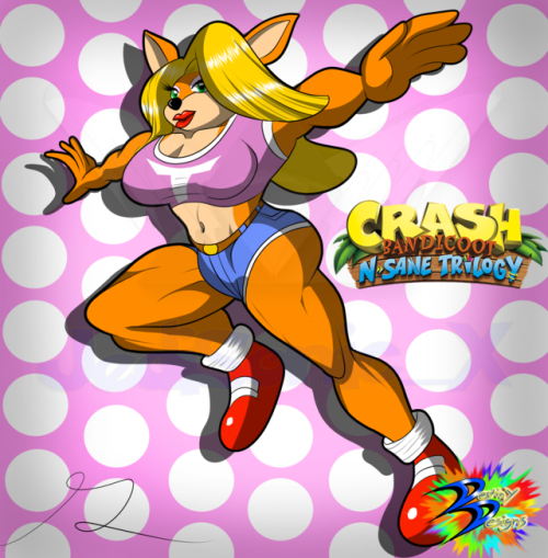 jedisonic-x-destiny-designs:The completed version of Tawna Bandicoot! I love how it turned out!