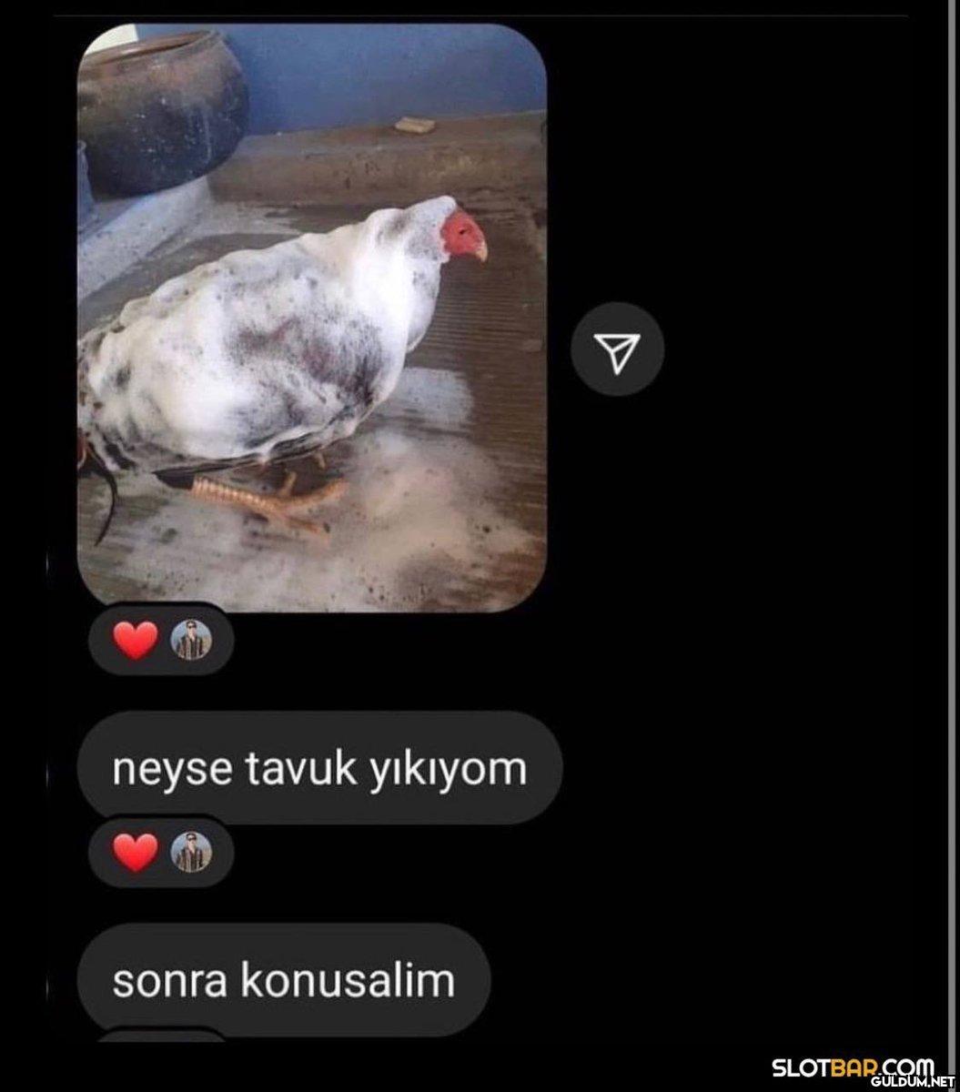 neyse tavuk yıkıyom sonra...