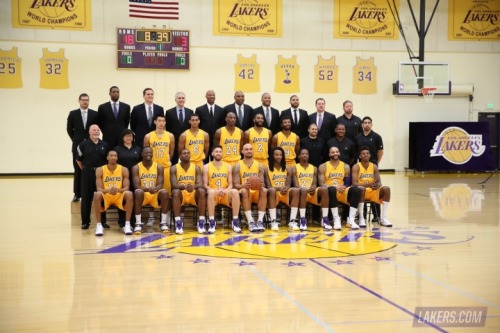 2015 Lakers Photo Shoot