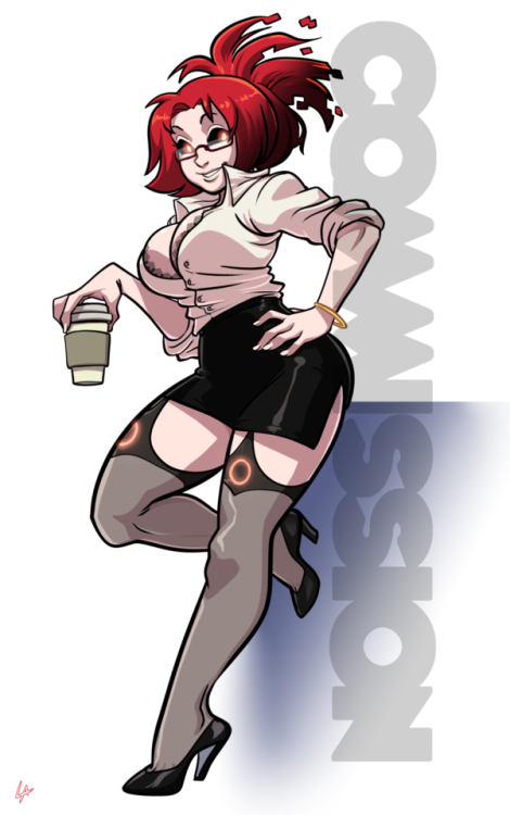 liefeldianabomination: liefeldianabomination:  Commission OC Office Lady.  >>More commission info and samples can be found here<<      Nightly bump. 
