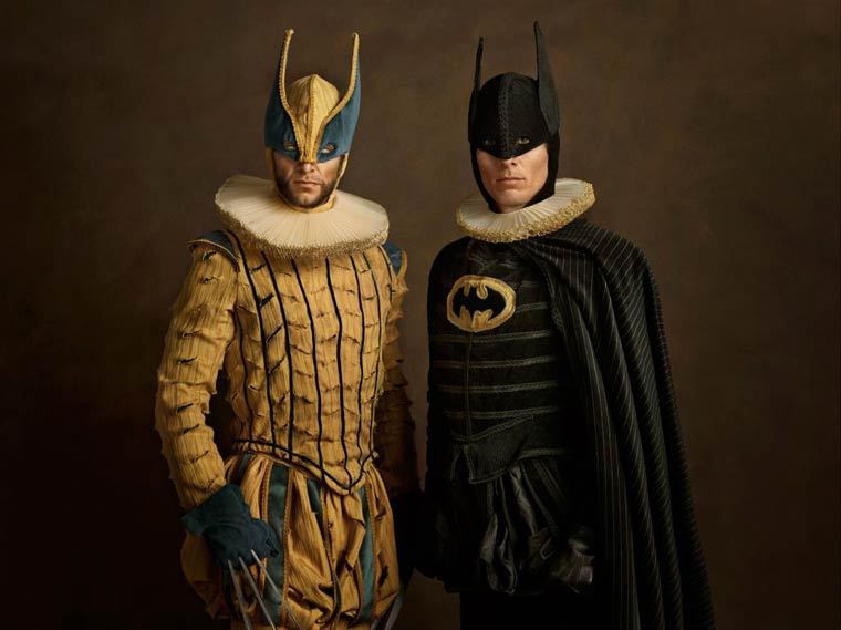 yodiscrepo:  Personajes de películas pintados como personas de hace siglos, por