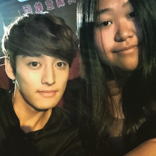 [150617] Eli’s instagram update.@elikim91: Last day on set with Joey 누나 ㅠㅠ When this all 