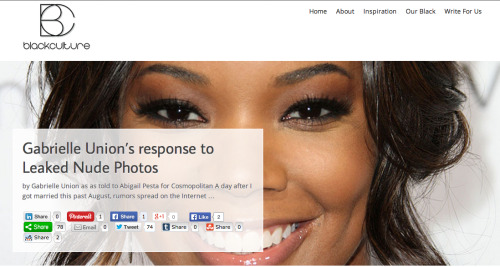 thisisableism:[Image Description: Text reads, “Gabrielle Union’s response to leaked nude photos.”2br