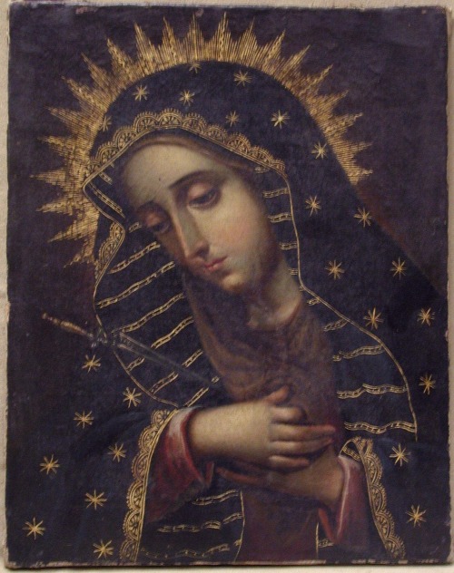 The Sorrowing Virgin | 18th century | Spanish Colonial bit.ly/29NYbQO
