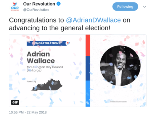berniesrevolution: It was a good night for Our Revolution and progressives across the South! 