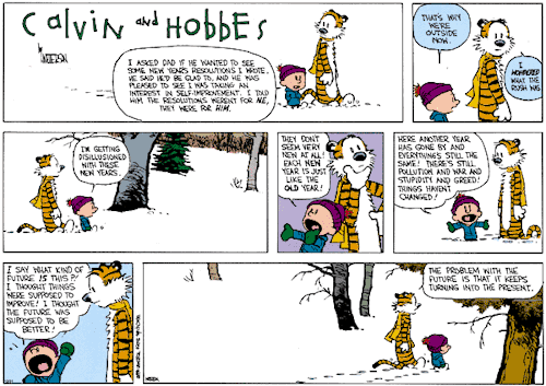 Bonne année, Calvin et Hobbes :)