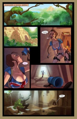 naughty-rwby-hentai:  Lara Croft and the Guardian of Pleasure~