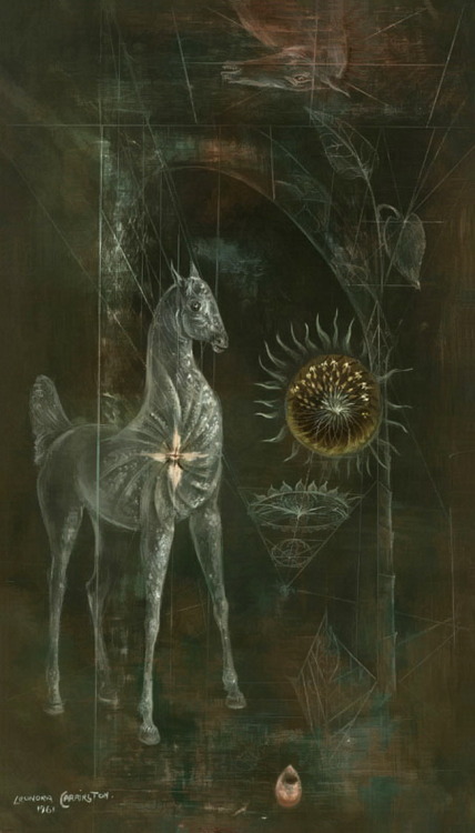 Leonora Carrington (English-Mexican, 1917-2011, b. Clayton-le-Woods, Lancashire, England, d. Mexico 