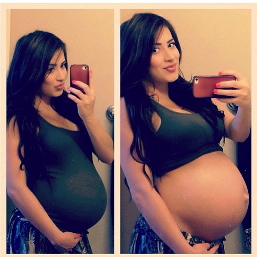 preggogirl:  Lovely bump 