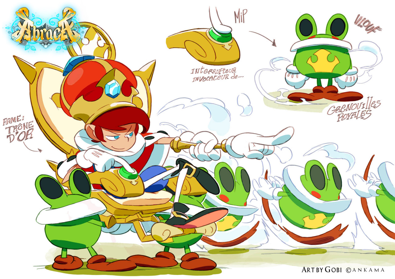 catfishdeluxe:  More concepts for Ankama’s videogame “Abraca” ! This time we