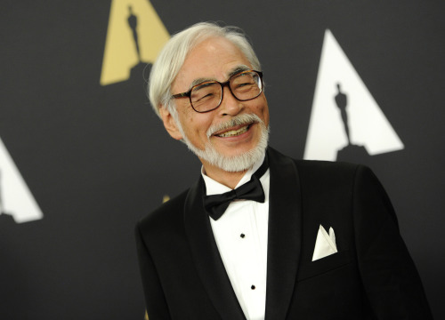 wannabeanimator: Hayao Miyazaki was born on January 5, 1941. Happy birthday!