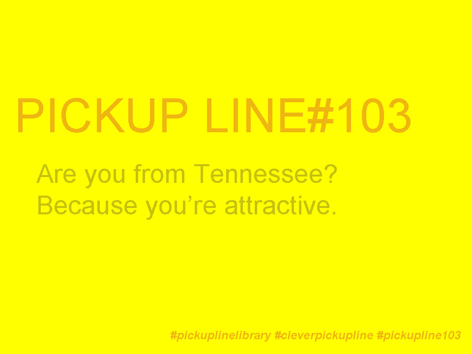 Pickup-Line-Library