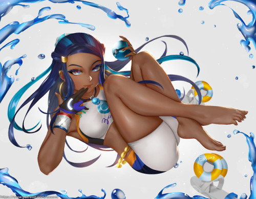 easonxxxxxx: Pokemon - Nessa  support me on Patreon follow me on ： PIXIVDeviantART ArtStationTwitterGumroad Facebook 