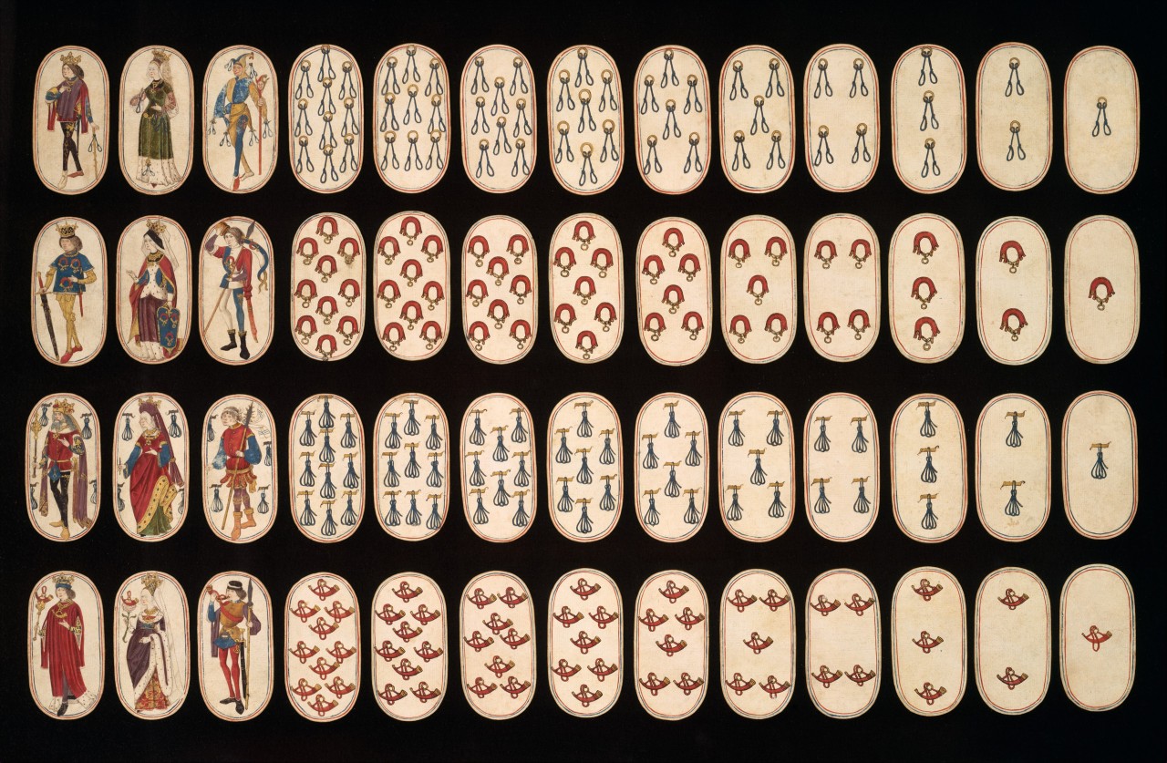 thetypologist:
“ Collection of playing cards, circa 1470. Metropolitan Museum collection.
”