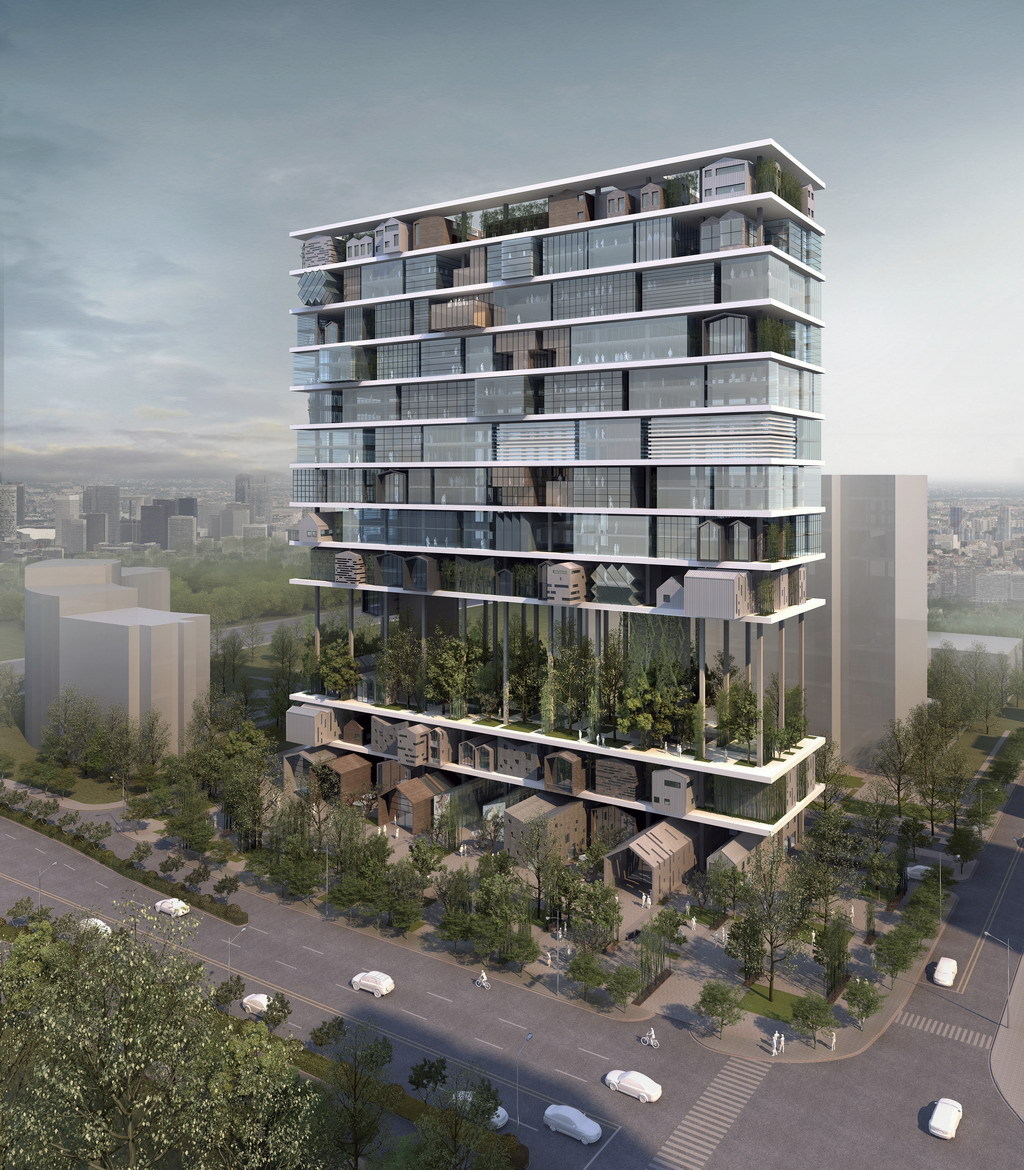 janemba:  dezeen:  Rather than design a run-of-the-mill skyscraper for a hotel in