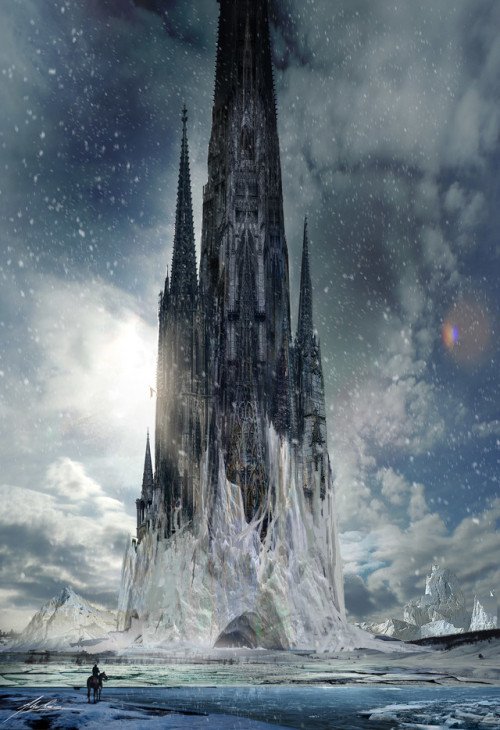 thecollectibles: Gothic Ice Tower by Alex Ruiz