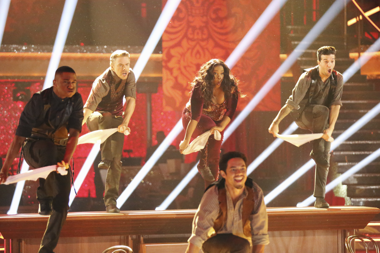 daxterdd:  200+ UHQ of Amber Riley on DWTS. 