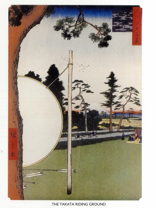 julydogs - Hiroshige - from One Hundred Famous Views of Edo...