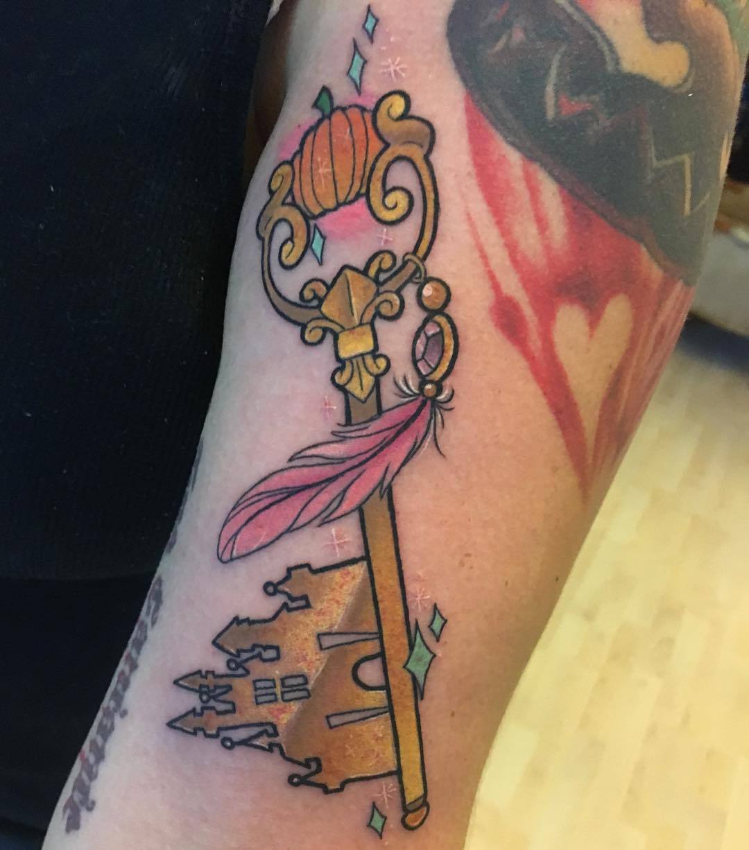 Foxy Ellie Tattoos  Disney Key this morning studio52tattoo by  foxyellietattoosBooks are now open for December appointmentsPlease  contact Studio52 Tattoo Facebook page with enquiries Studio52tattoo  foxyellietattoos finnspop stirlingtattooshop 