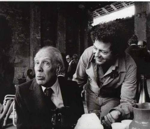 Jorge Luis Borges e Franco Maria Ricci