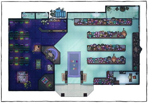 The Arcade Center Battle MapToday&rsquo;s new map is Connor Johnston&rsquo;s Arcade Center, 